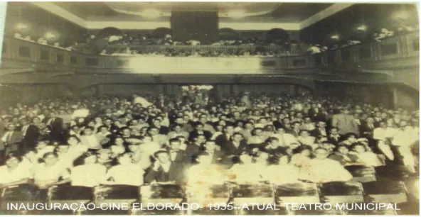 Figura 2.1- Inauguração do Cine “Eldorado”- 1935 (Fonte Acervo Pessoal Daniel Camurça).