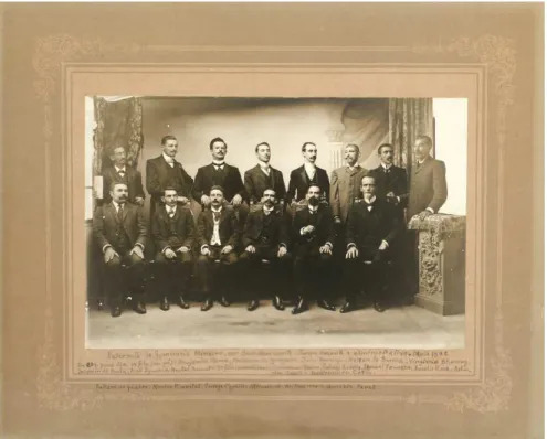 FIGURA 8 – Membros do corpo docente e administrativo do Ginásio Mineiro em  1906 