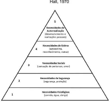 Figura 1 - Pirâmide de Necessidades de Maslow. 