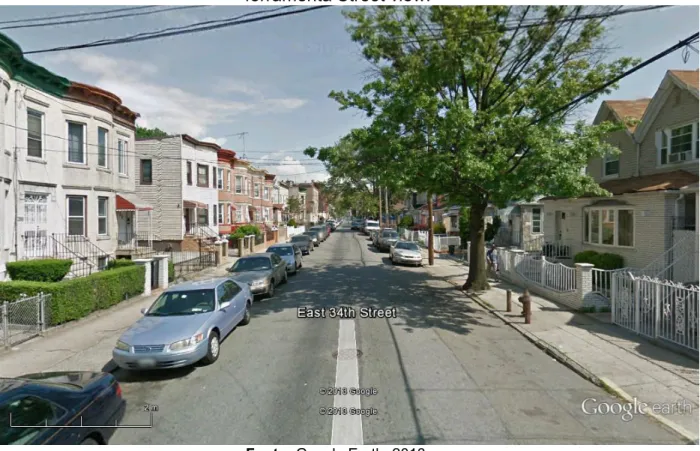 Figura 08 - Imagem extraída do bairro Brooklyn, Nova Iorque, EUA, a partir da  ferramenta Street view
