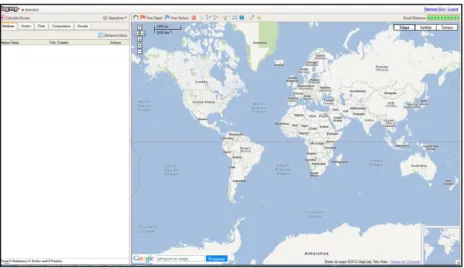 Figura 11- Interface do Software Logvrp 