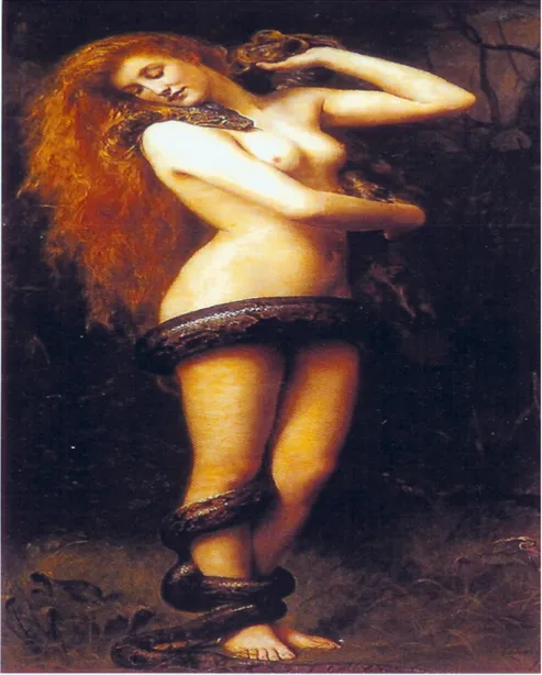 Figura 4 – Imagem do Mito: Lilith (ou Lua Negra).  