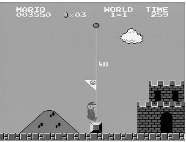 Figura 06 - Mario Bros: uma ideia simples cercada por um mundo complexo criado em 1985 