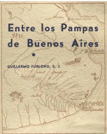 Figura 1: Capa da obra de Guillermo Furlong, de 1938 