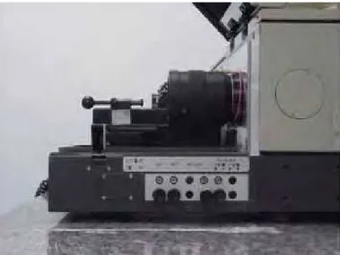 FIGURA 4 - Geometria de espalhamento e porta-amostra do FT-Raman Spectrometer RFS  100 