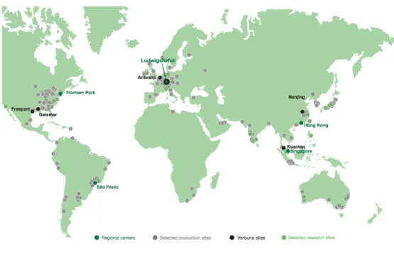 Figure 1: BASF SE Worldwide Sites 3