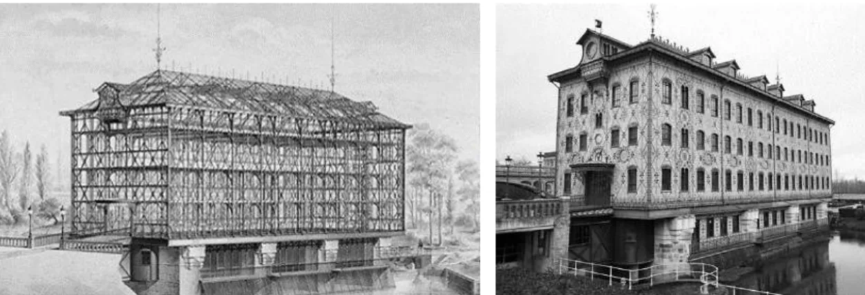 Figure 1.11. Image of the revolutionary structural system of the building of turbines