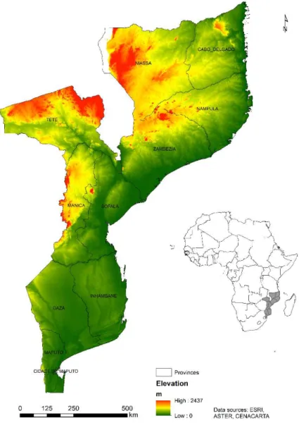 Figure 2-1: Study area 