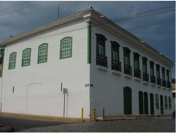 Figura 4. 1 – Vista da Casa Bernardo Guimarães, Ouro Preto – MG. 