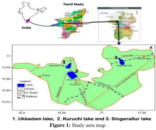 Figure 1: Study area map. 
