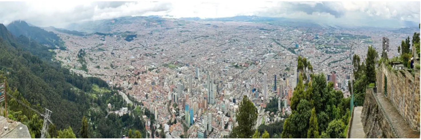 Figura 3. Vista Panorámica de Bogotá. 