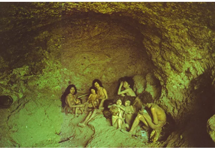 Fig. 22 - Apropriação de cavernas pelo homem 