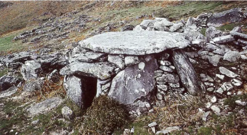 Fig. 23 - Apropriação por pastores de um monumento megalítico 
