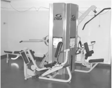 Figura 4.3 – Ergómetro utilizado no treino de força muscular dinâmica: 