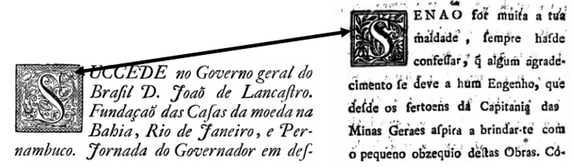 Figura 25: vinheta nas Obras, de Cláudio Manoel. 