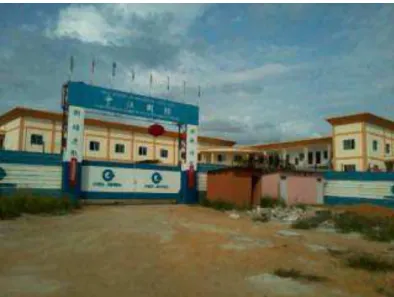 FIGURA 7 - Escola do Ensino Primário de Zôngolo, em construção, em 2013 