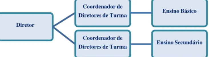 Figura 7 - Estruturas de coordenação ao nível dos Conselhos de Turma 