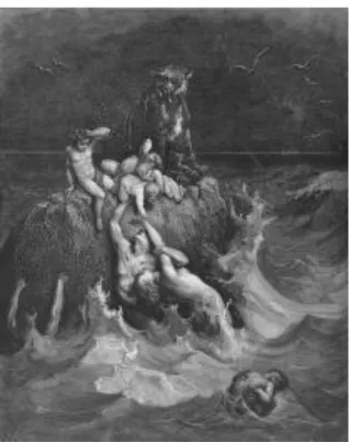 Figura 10: Representação do Dilúvio, por Gustave Doré. 