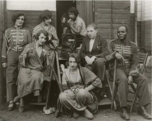 Figura 6: SANDER, August. Zirkusartisten, 1926–1932. Fonte: A coleção fotográfica / SK Stiftung Kultur  - August Sander Archive, Colónia;VG Bild-Kunst, Bonn 2014