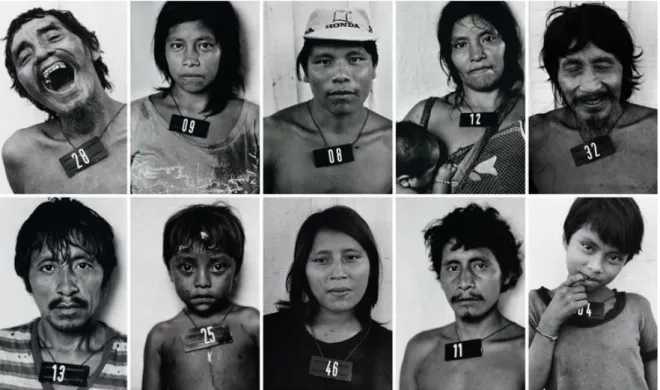 Figura  4:  ANDUJAR,  Cláudia.  Marcados  para.  Amazônia,  1981-1983.  Fonte:  ANDUJAR,  Cláudia