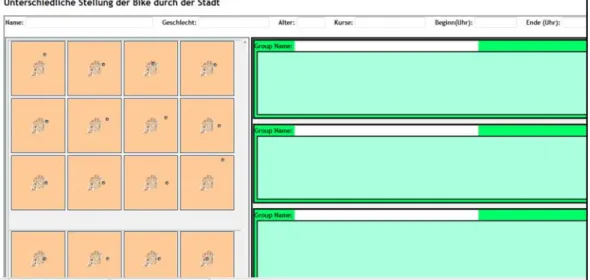 Figure 3.6: Screenshot of the window which participant saw initially in experiment 1