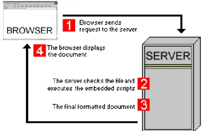 Figure 10 client Server Architecture, (Source: Webdevelopersnotes website, 2010)