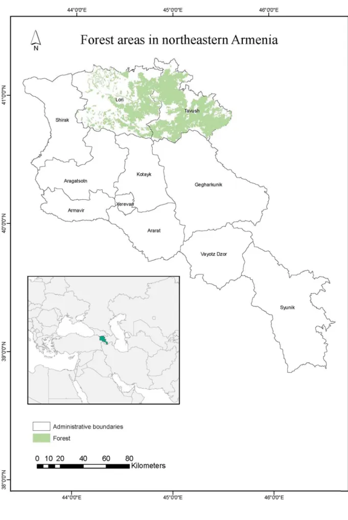 Figur re 5: Locattion map off the study area  