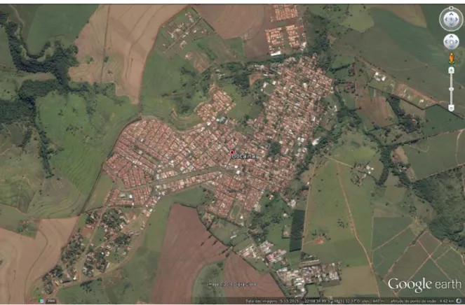 Figura 12 - Imagem de Satélite da Área Urbana de Bocaina 