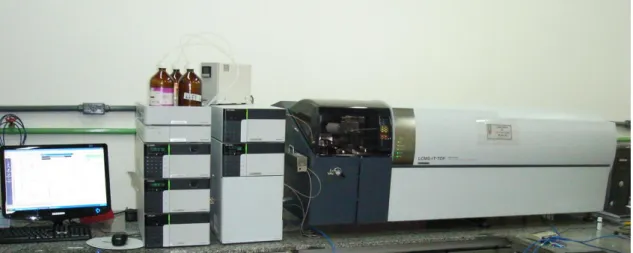 Figura 4.7: Cromatógrafo líquido acoplado ao espectrômetro de massas - HPLC-MS  IT-TOF (Shimadzu) 
