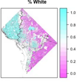 Figure   7   -­‐   Map   of   %   of   White   Population   by   Census   Block   Group   (2010)   