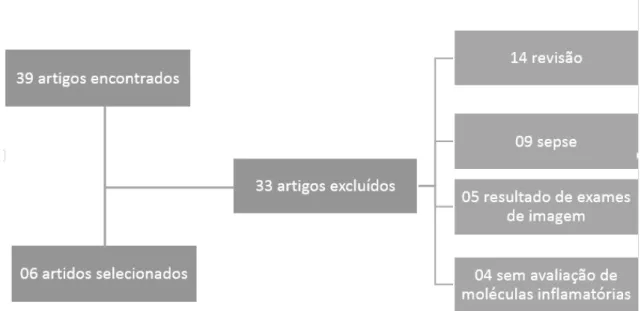 Figura 1  – Fluxograma da busca em base de dados 