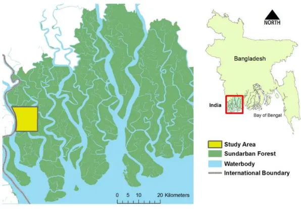 Figure 1: Map of the study area