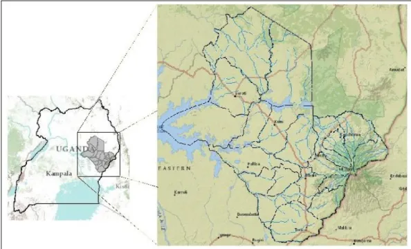 Figure 1: Study Region 