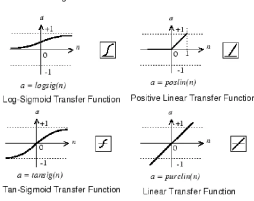 Figure 8 - Evaluated transfer functions