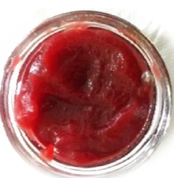 Figure  1  :  Beetroot  jam  produced