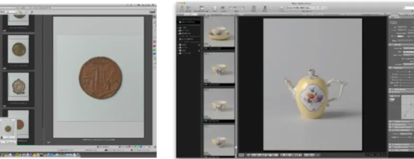 Fig. 4 – Programa Leaf Capture (Leaf)                          Fig. 5 - Programa Phocus (Hasselblad) 