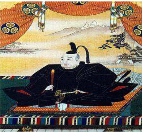 Figura 01- Tokugawa Ieyasu - primeiro xogun da família Tokugawa  (Wikipédia.org/.wik/xogunato-Tokugawa) 