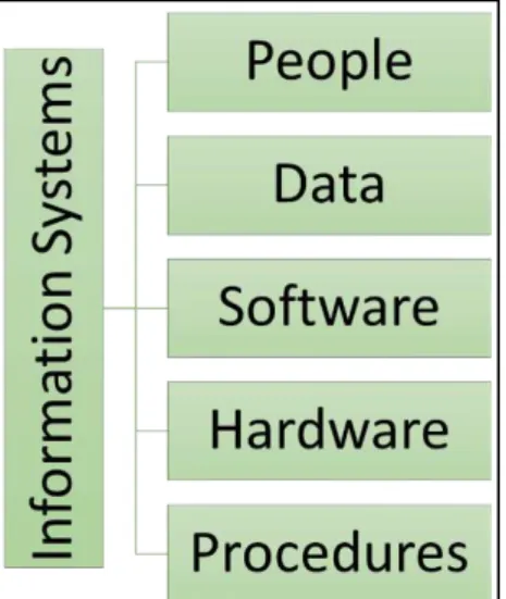 Figure 2  – Information systems main components (Source: (Silver et al., 1995)) 