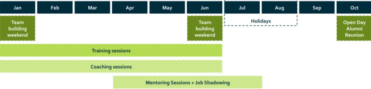 Figure   6   |   FFWD's   Timeline   (TESE   2015) 
