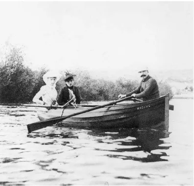 Foto 4: Maupassant acompanhado da senhora Straus, viúva de Georges Bizet 