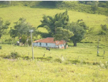 Fig. 2 - Home of the deceased ACD patient, in the rural zone of Itaporanga, SP, Brazil.