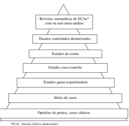Figura 1 – Hierarquia da evidência. 