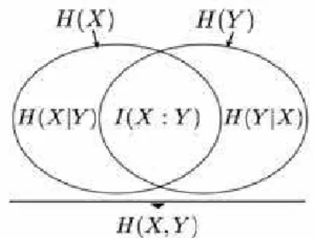 Figura 2.5: Informa¸c˜ ao M´ utua.