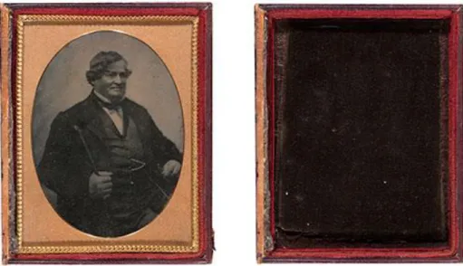 Figure 10: ambrotype with a dark fabric as background. Source: graphicatlas.org