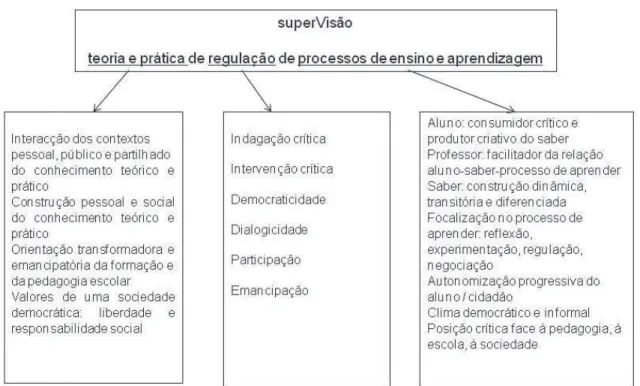 Figura 10- Supervisão pedagógica (Vieira, 2006, p. 10) 