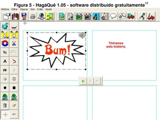 Figura 5 - HagáQuê 1.05 - software distribuído gratuitamente 17   