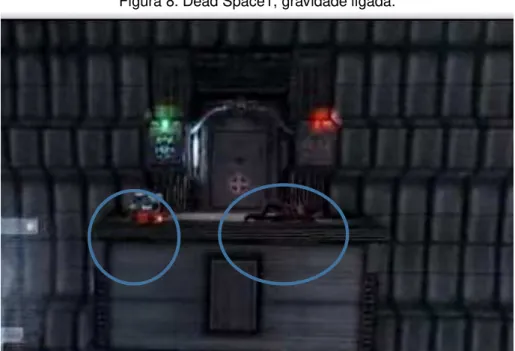 Figura 8: Dead Space1, gravidade ligada.