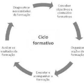 Figura 10- Fases do Ciclo Formativo 