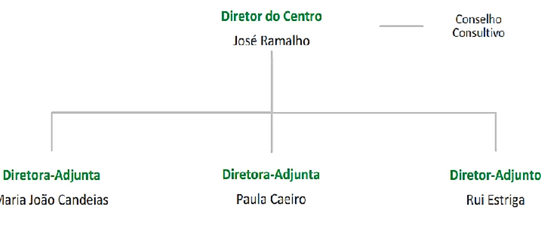 Figura n.º 1: Organograma do Serviço de Emprego e Formação Profissional do IEFP, I.P. de Évora