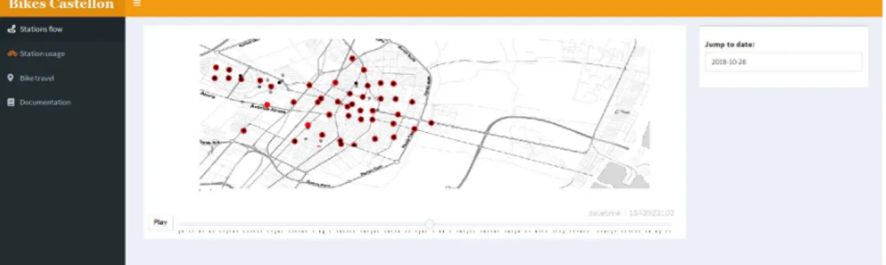 Figure 13: Shinyapp showing interactive map